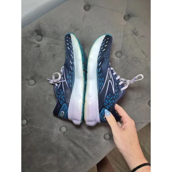 Brooks Glycerin 20 Women's Running Shoes - Navy with Teal Accents Sneakers 8.5 - Image 9