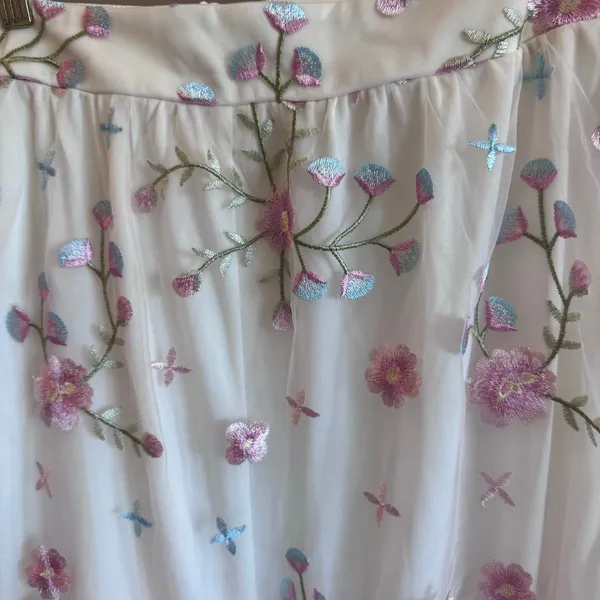 Altar’d State Ambrose Floral Embroidered Top & Skirt Set NWT Small - Image 7
