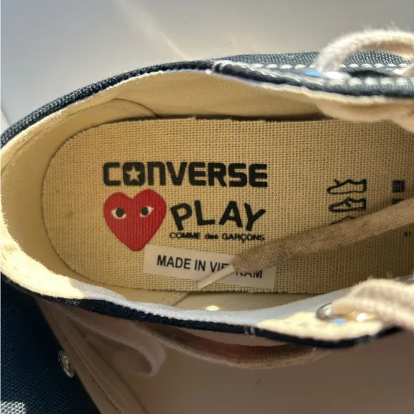 CDG x Converse PLAY low Rise sneaker - Image 4
