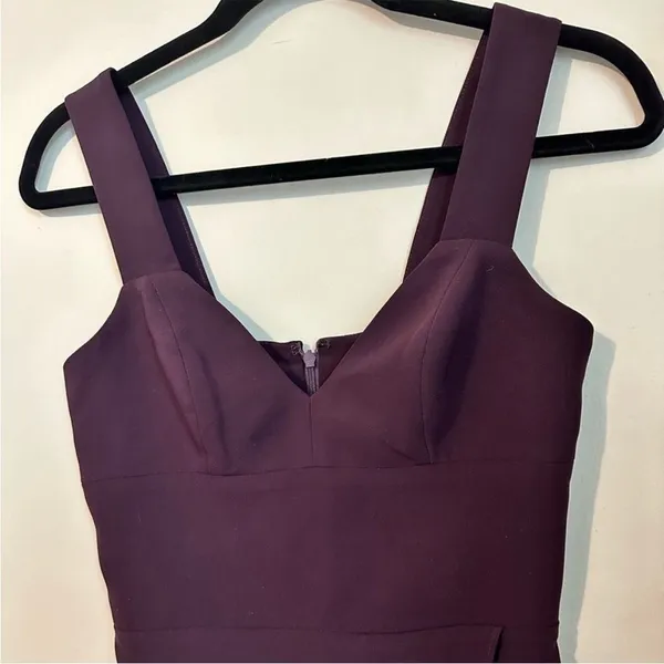 Amanda uprichard‎ primrose dress Elegant Purple Sleeveless Dress - Image 8