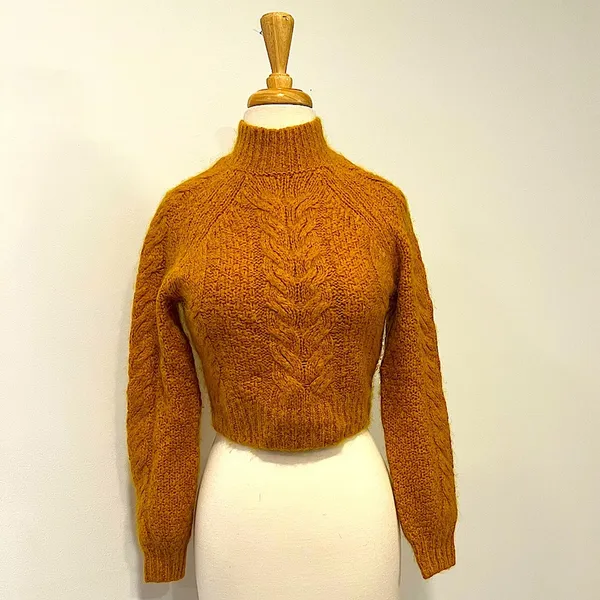 ARITZIA The Sunday Best Melly Wool Sweater in Cairo Gold Woman’s XXSmall - Image 2