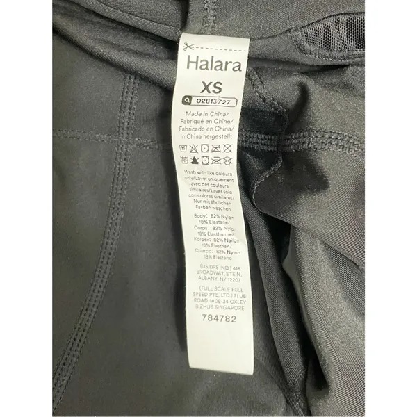NWT Halara SoftlyZero Easy Peazy Active Dress Black Built-In Shorts Size XS NEW - Image 14