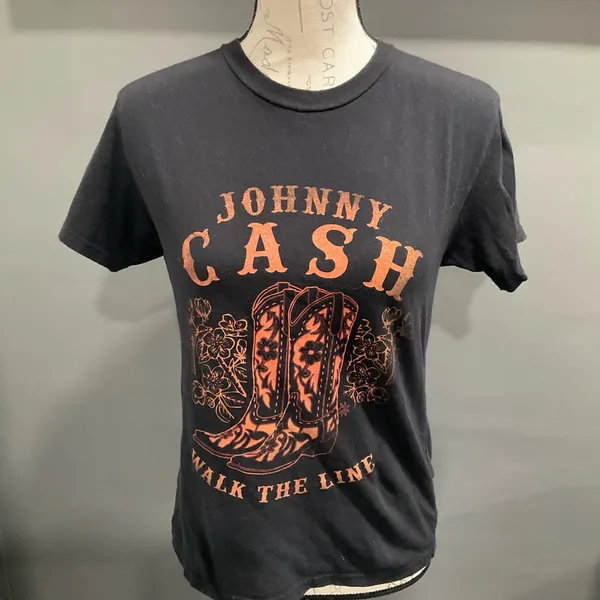 Johnny Cash Walk The Line T‎ Shirt - Image 4