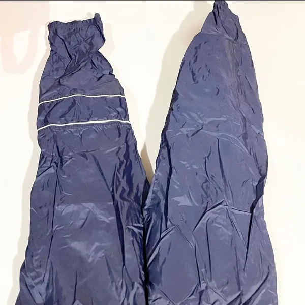 Nike Vintage‎ Womens Medium Blue Wind Athletic Elastic Waist Pants - Image 2