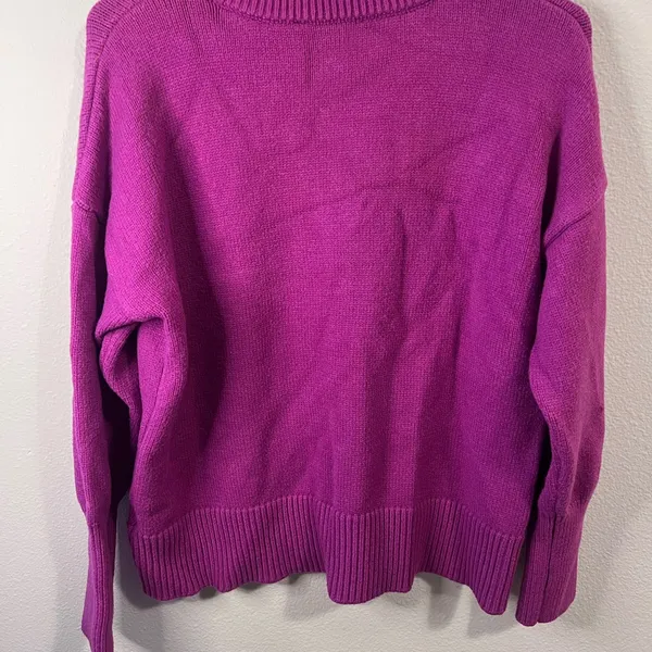 Philosophy Fuchsia Knit Sweater XL - Image 4