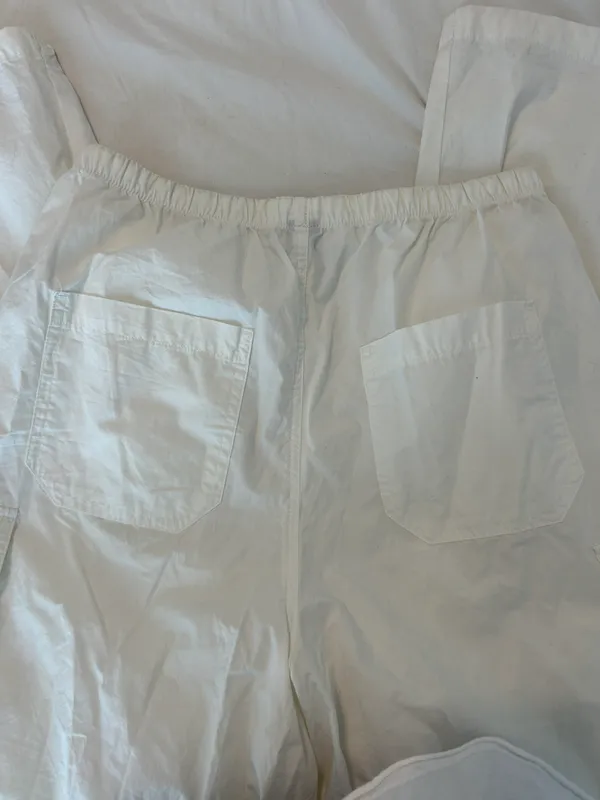 Wild Fable White Parachute Pants - Image 4