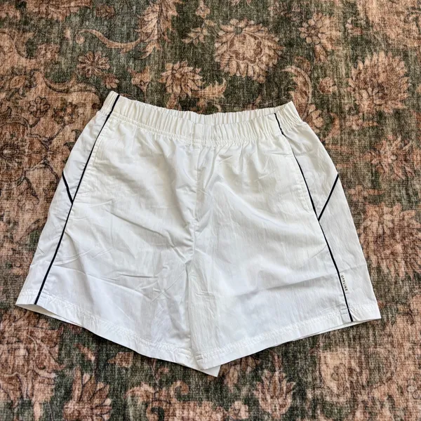 NWT Offline By Aerie Day Off Shorts XS White Athletic Piping Sporty Gorpcore - Image 8