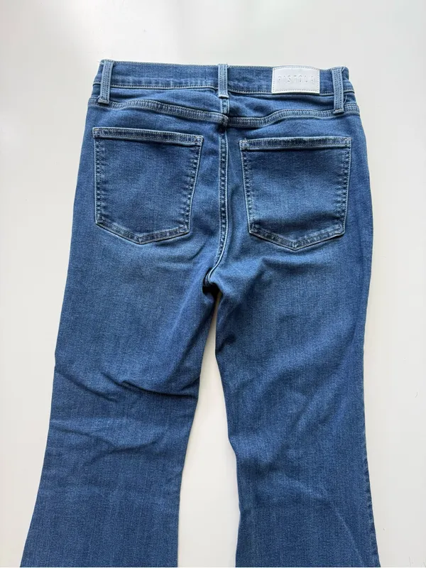 Pistola Kinsley Mid Rise Flare Jeans Size 28 - Image 7