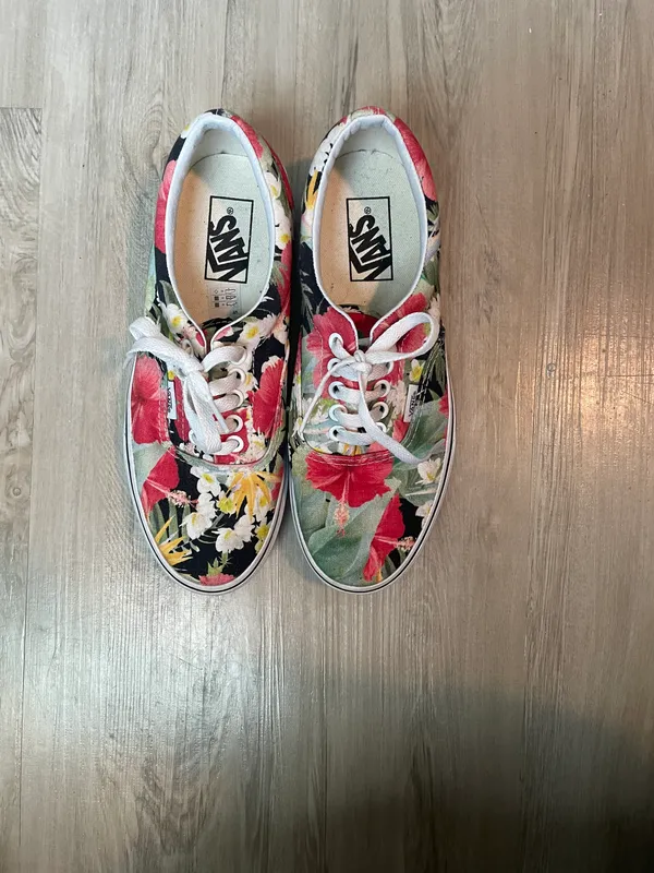 Vans Floral Print Sneaker - Image 4