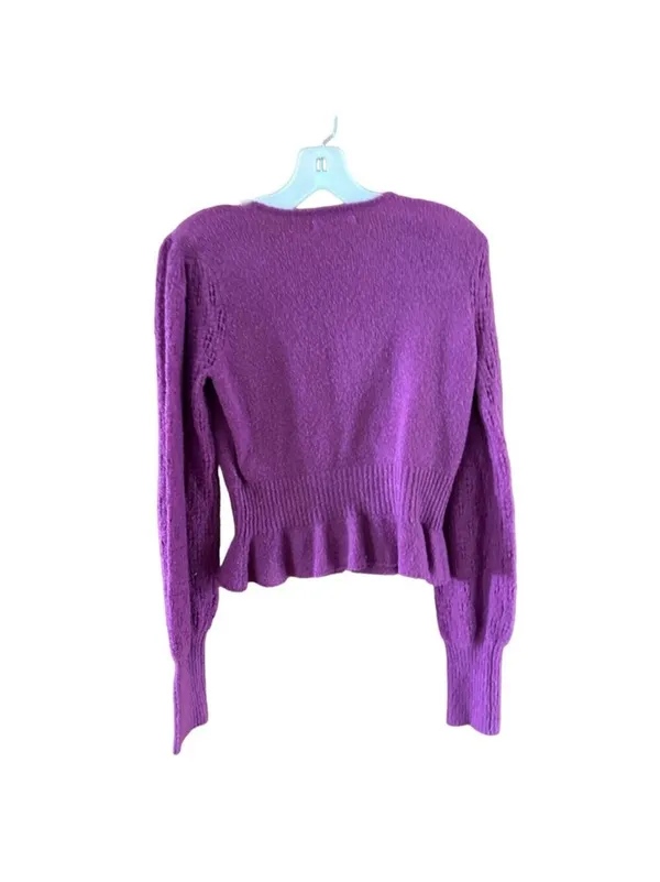 Urban Outfitters Purple Sweater Women's Size Small - Image 3