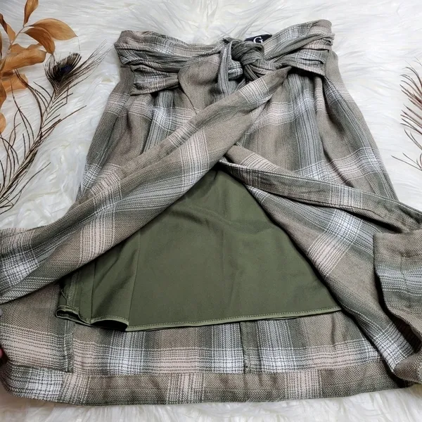G by Giuliana Plaid‎ Skirt - Image 2