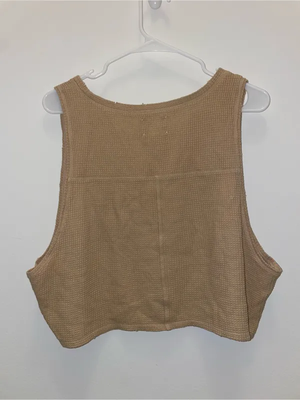 Offline by Aerie Waffle-Knit Crop Tank - Image 4