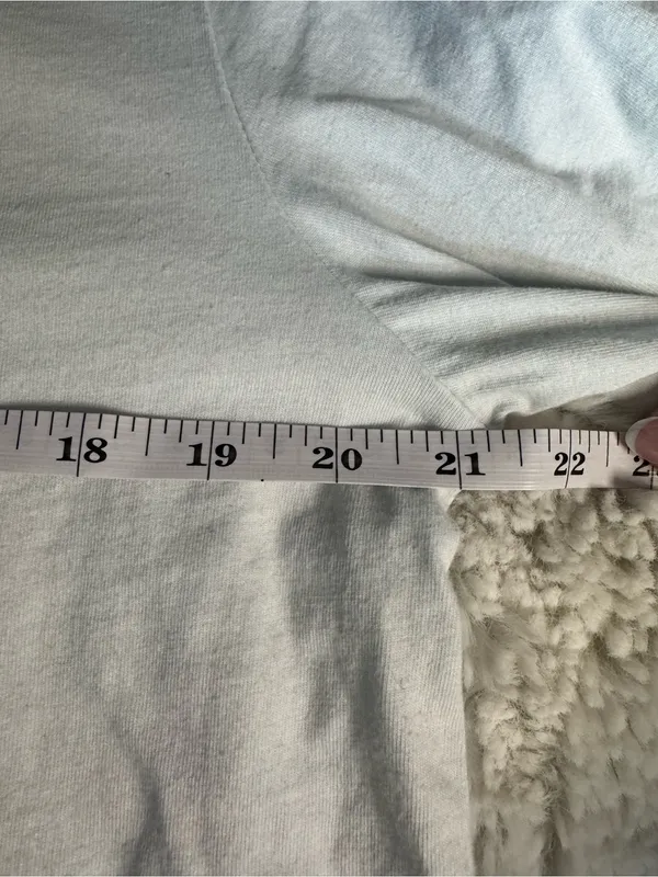 ZARA White Graphic Long Sleeve Shirt Size M - Image 5