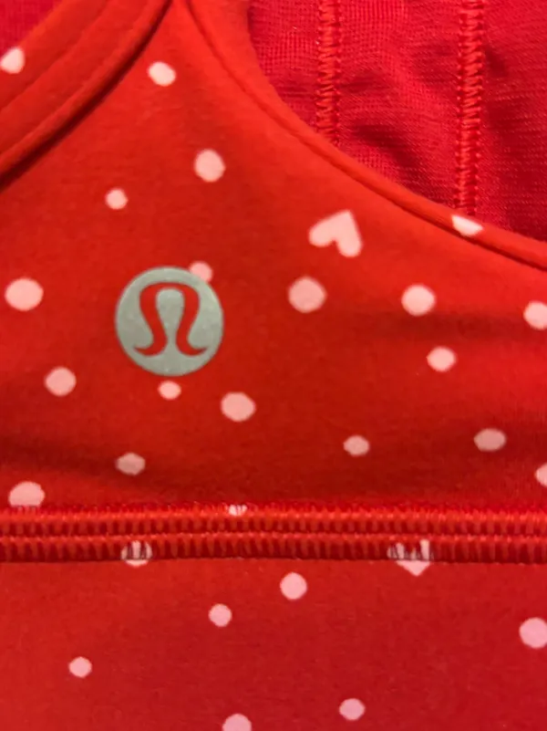 Lululemon Flow-Y Bra Nulu *Light Support A-C Cups Size 4 in Heart Scatter - Image 2