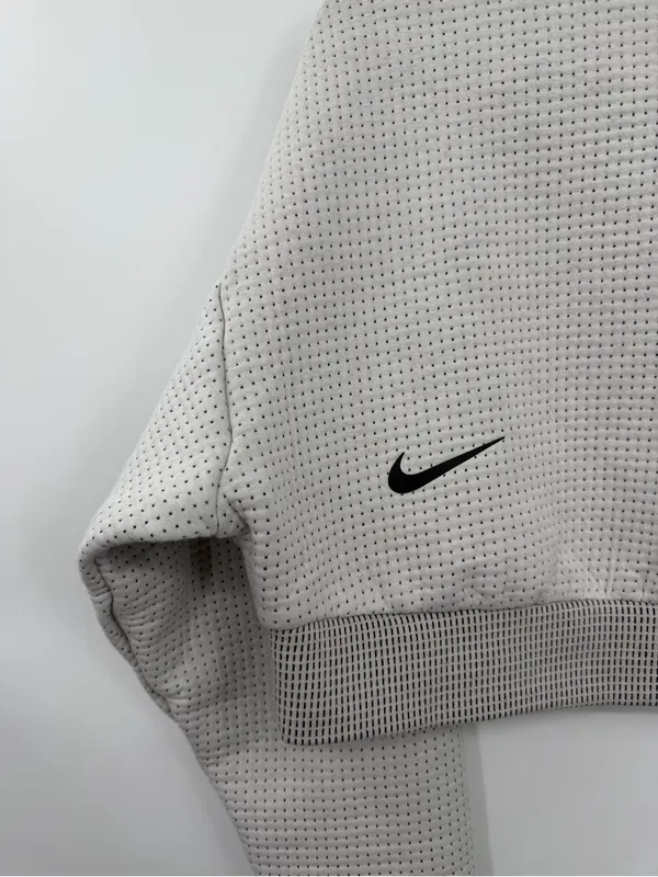 Nike Sportswear City Ready Tech Pack Cropped Sweatshirt Womens S CJ9475-072 - Image 8