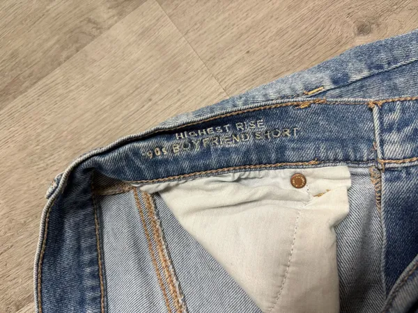American Eagle Highest Rise 90s Boyfriend Shorts - Image 5