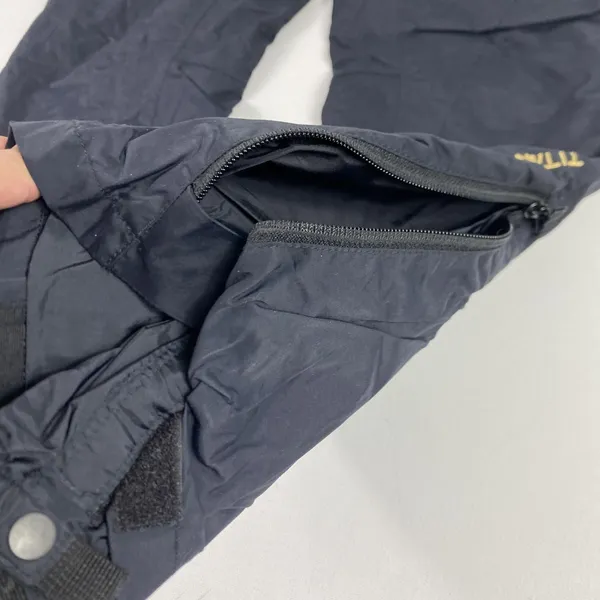 Vintage‎ Columbia Titanium Snow Pants Womens Small Black Insulated Ski Lined - Image 3