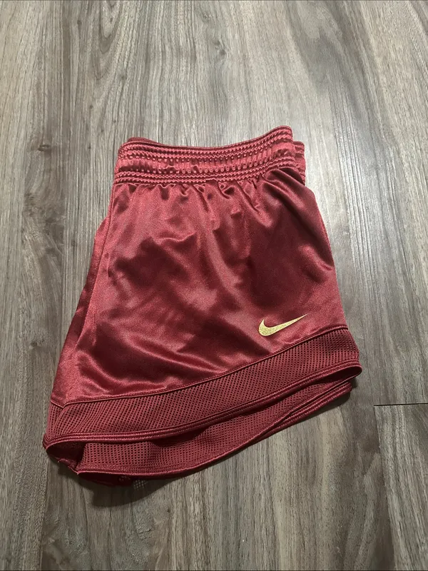 Nike Women’s Maroon Athletic Running Shorts - Image 14