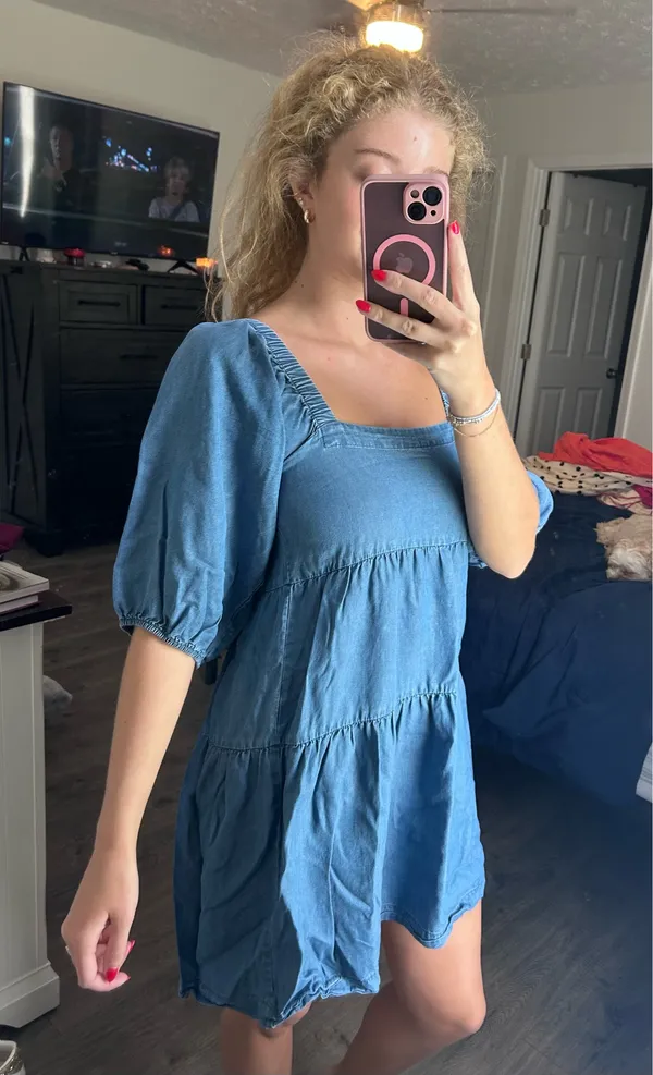 Denim Dress - Image 4