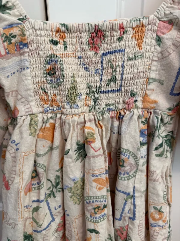 Abercrombie & Fitch Emerson Mini Dress Italia Print Size XS - Image 5