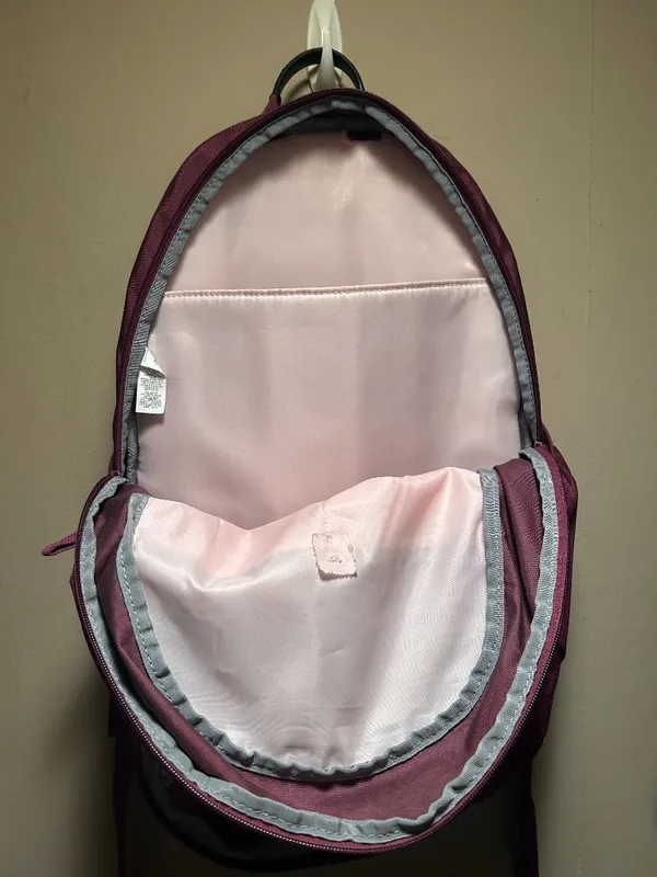 Under Armour Project Rock Brahma Backpack in maroon and pink - Image 11