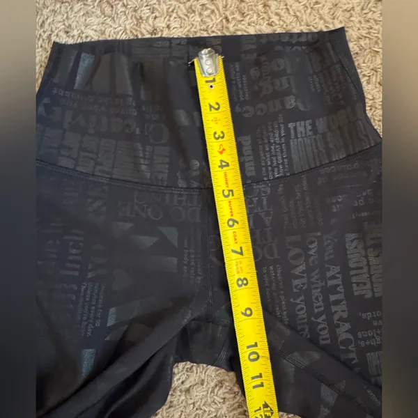 Lululemon Black Activewear Leggings size 4 - Image 7