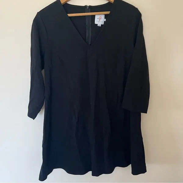 The Nines‎ by Hatch Black Fit & Flare Maternity Dress Size XS - Image 4
