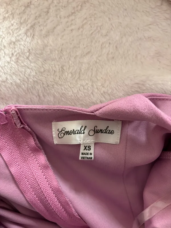 Dry Goods Pink purple dress - Image 3