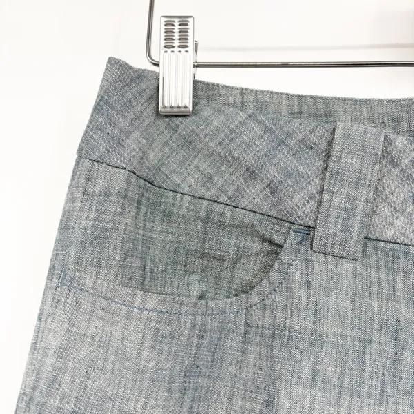 Joe's‎ Jeans Womens Blue Cotton Coastal Minimalist Wide Leg Trouser Pants 29 - Image 2