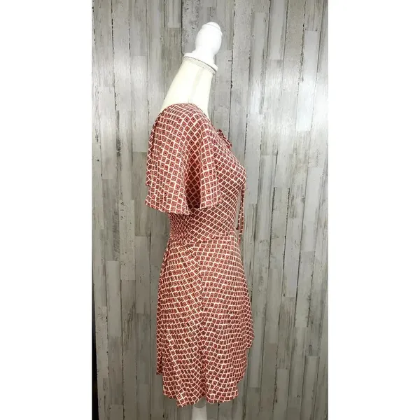 NWT Billabong Tomorrows End Mini Dress Women's XS Geometric‎ Boho Summer Casual - Image 5