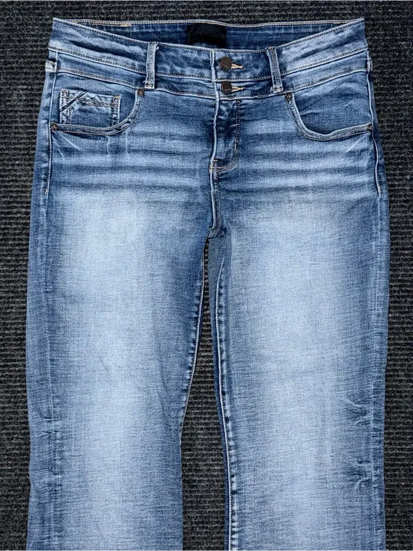 Buckle Black Fit No 53 Bootcut Stretch Jeans Sz 30x29.5 SHORT BBW6214S - Image 3