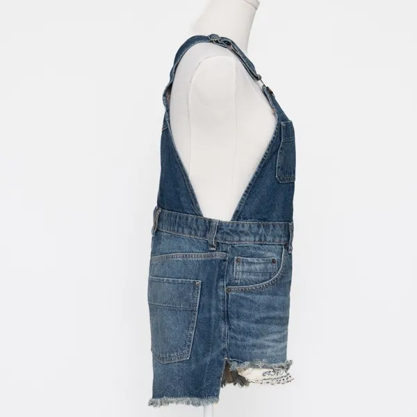 Free‎ People - New! Sunkissed Denim Shortalls - Image 5