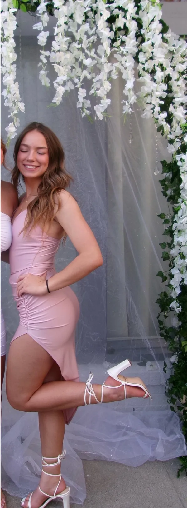 pink dress Size XS - Image 2