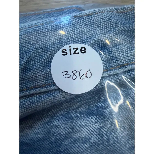Aritizia Denim Forum The Joni High Rise Loose 29L 90s Grunge Organic Cotton 26 - Image 10