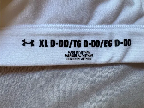 Under Armour UA Motion High Sports Bra White XL D-DD High Support - Image 2