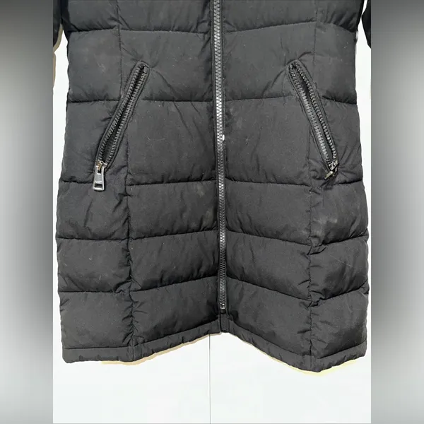 Andrew Marc Stretch Ladies Long Parka Detachable Hood Jacket S - Image 5