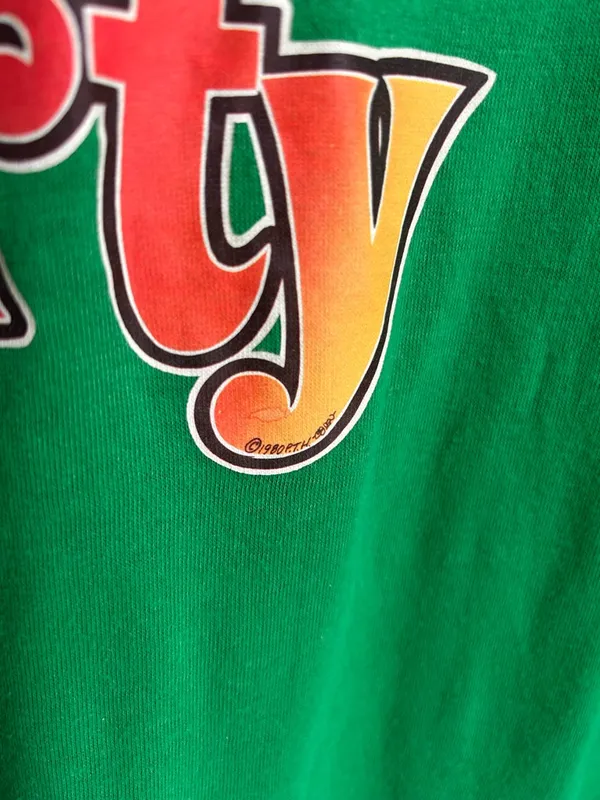 FIRM Vintage 80s single stitch 40 and Sporty Unisex t-shirt size XL - Image 3