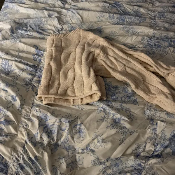 Pink Garage Cropped Sweater - Image 2