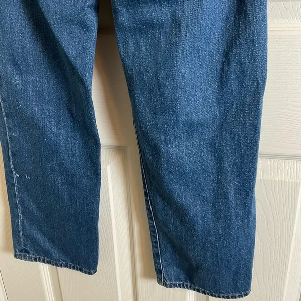 Madewell Westside Relaxed Straight Leg Jeans - Size 25 - Image 9