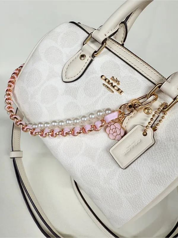 coach Mini Rowan Crossbody in signature canvas cw329 - Image 3