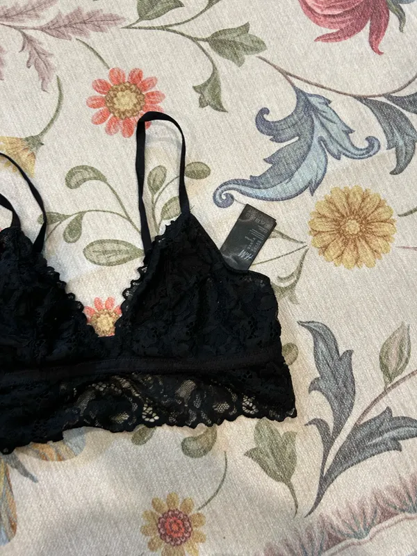 H&M black lace bralette - Image 2