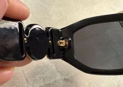 Versace Black Sunglasses - Image 7