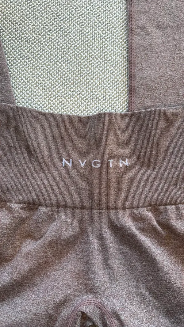 NVGTN Seamless Leggings Contour brown - Image 5