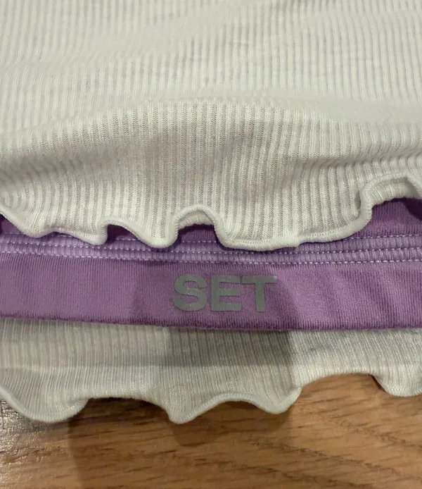 Set Active x Parke Ruffle Sports Bra - Image 2
