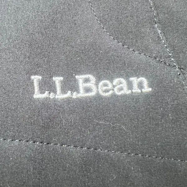 LL Bean Womens Size Medium Black Softshell Full‎ Zip Jacket Fleece Lined Outdoor - Image 6