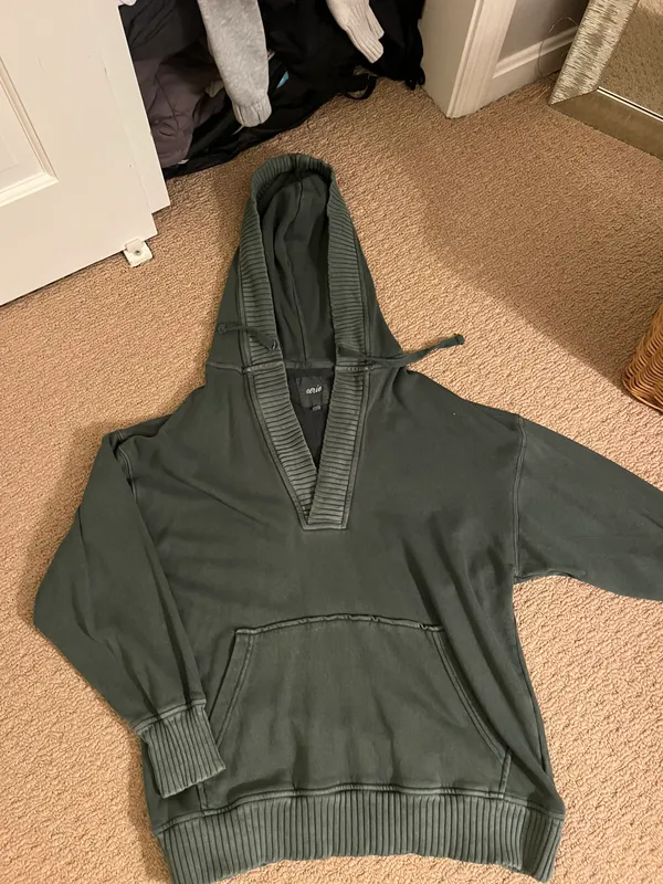 Aerie Green Hoodie - Image 2