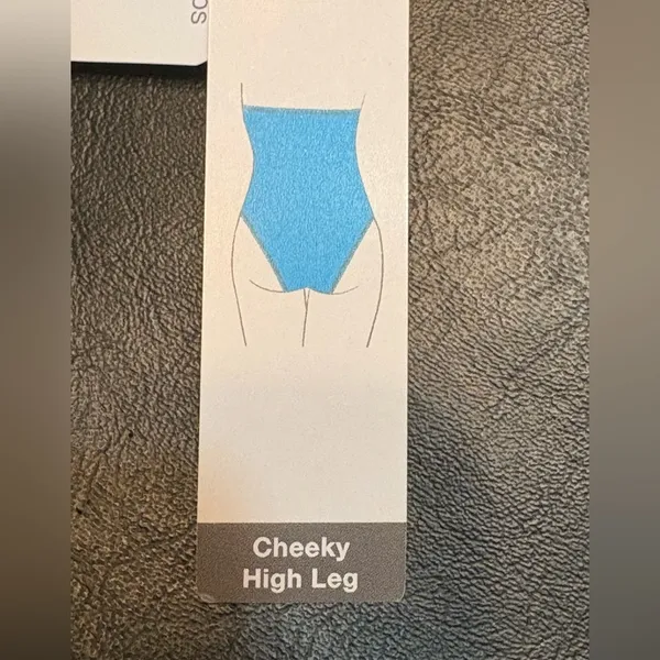 Time And TRU Leopard Beige One Piece Women Swimsuit Size M (8-10) NWT - Image 8