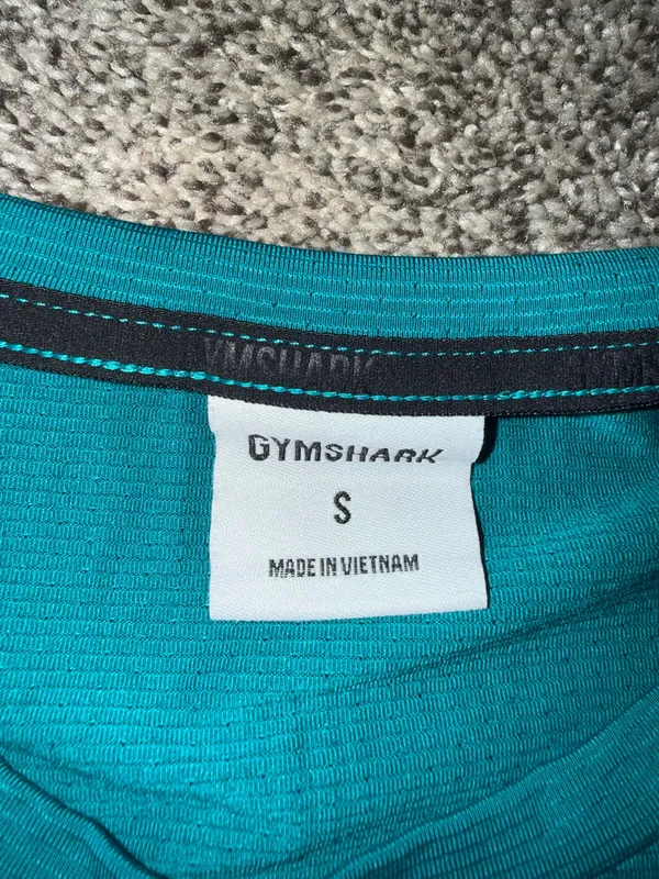 Gymshark Arrival Short Sleeve T-Shirt in Teal - Image 3