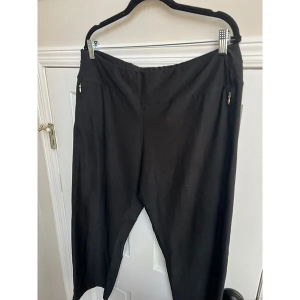 Lucy black sweatpants woman's XL - Image 2