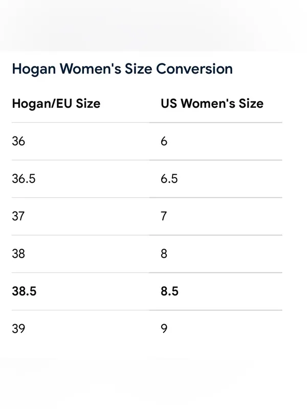 HOGAN Women’s White Leather Sneakers – Size 38.5 Size 8.5 - Image 11